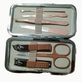 TIANQI Kit De Manucure Coupe-Ongles Acier Inoxydable 7 En 1