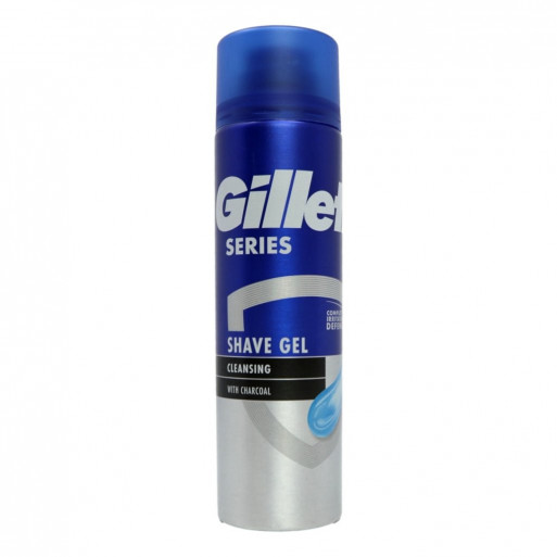 Gillette Series Gel de rasage nettoyant au charbon 200 ml Gillette Series Gel de rasage nettoyant au charbon 200 ml