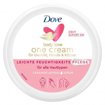 Dove One Cream Crème pour le corps - Hydratation légère - 250 ml