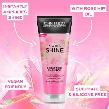 JOHN FRIEDA VIBRANT SHINE SHAMPOOING SANS SULFATE 250 ML