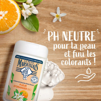 LE PETIT MARSEILLAIS ﻿Crème de douche extra douce à la fleur d'oranger bio 250 ml