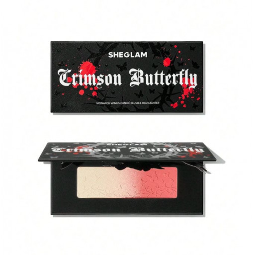 SHEGLAM Fard à joues et surligneur ombré Monarch Wings - Rose -