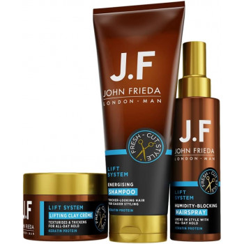 John Frieda/Lift System "Laque anti-humidité" pour hommes 150 ml