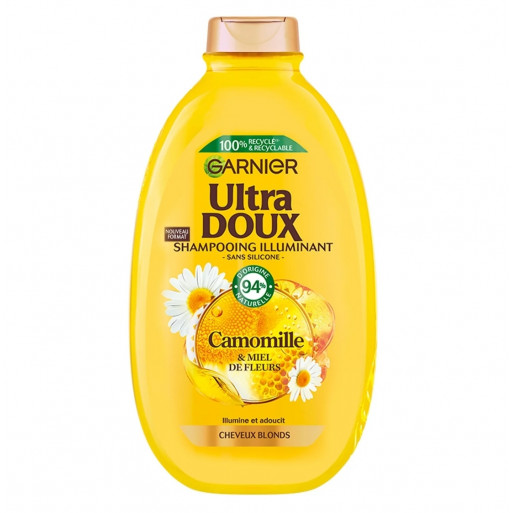 GARNIER ULTRA DOUX Shampoing Camomille & Miel de Fleurs 600 ml GARNIER ULTRA DOUX Shampoing Camomille & Miel de Fleurs 600 ml