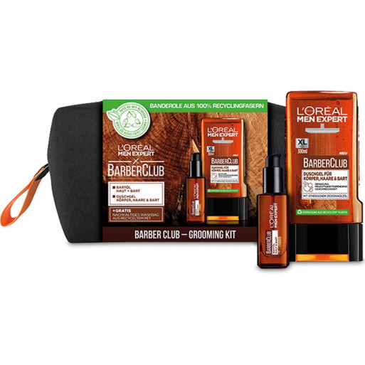 L'Oréal Men Expert Trousse Huile de barbe - Huile à Barbe Peau & Barbe 30Ml - Gel Douche 300Ml L'Oréal Men Expert Trousse Huile de barbe - Huile à Barbe Peau & Barbe 30Ml - Gel Douche 300Ml