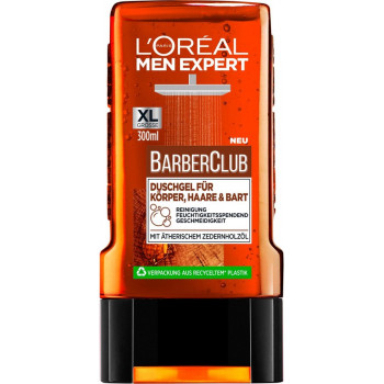 L'Oréal Men Expert Trousse Huile de barbe - Huile à Barbe Peau & Barbe 30Ml - Gel Douche 300Ml
