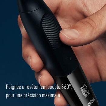 KING . C . GILLETTE Tondeuse Sans Fil pour Barbe Courte Style Master