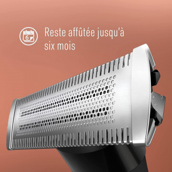 KING . C . GILLETTE Tondeuse Sans Fil pour Barbe Courte Style Master