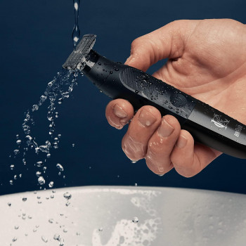 KING . C . GILLETTE Tondeuse Sans Fil pour Barbe Courte Style Master