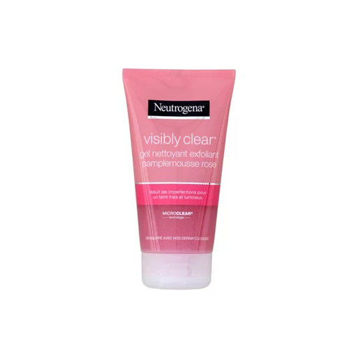 Neutrogena Visibly Clear Gel Nettoyant Exfoliant Pamplemousse Rose 150 ml Neutrogena Visibly Clear Gel Nettoyant Exfoliant Pamplemousse Rose 150 ml