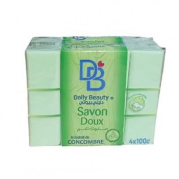 DAILY BEAUTY SAVON MARSEILLE - 4×100G -