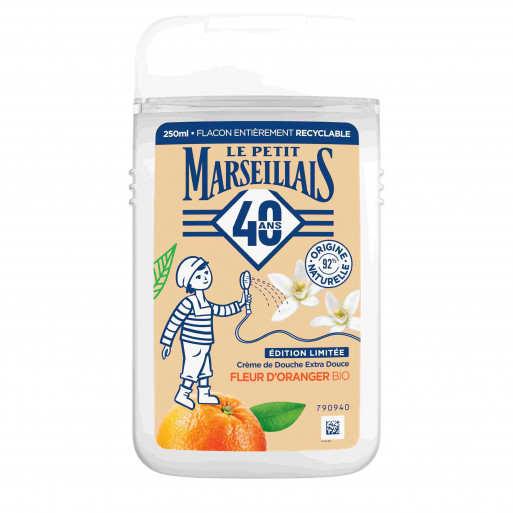 LE PETIT MARSEILLAIS Crème de douche extra douce à la fleur d'oranger bio 250 ml LE PETIT MARSEILLAIS Crème de douche extra douce à la fleur d'oranger bio 250 ml