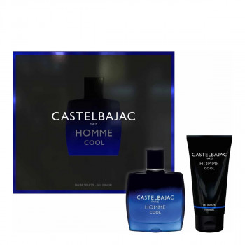 CASTELBAJAC PARIS HOMME COOL-Coffret Eau De Toilette 100 ml+ Gel Douche 150 ml