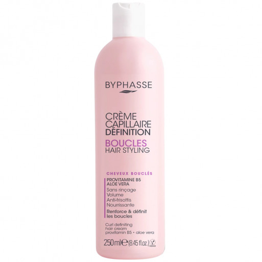 Byphasse - Crème Définition Boucles cheveux bouclés - 250ml- Byphasse - Crème Définition Boucles cheveux bouclés - 250ml-
