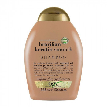 OgX Shampoing à la kératine brésilienne Sans Sulfate 385 ml