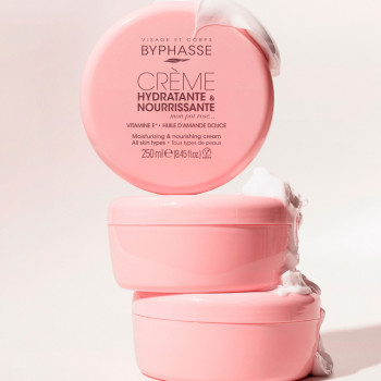 Byphasse- crème hydratante et nourrissante visage & corps - 250ml