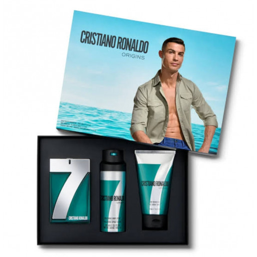 Cristiano Ronaldo Origins Coffret Cadeau 3 Produits Cristiano Ronaldo Origins Coffret Cadeau 3 Produits