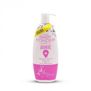 BABY POWDER AMK GEL DOUCHE PARFUMÉ 800 ML