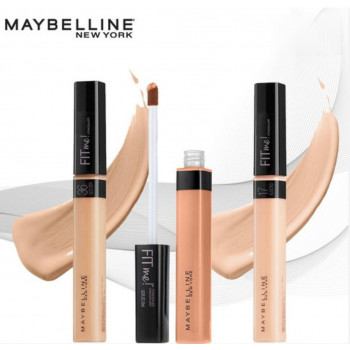 Maybelline New York Fit Me Anti-cernes à couvrance totale, mat et sans pores, ultra-mélangable 6,8 ml