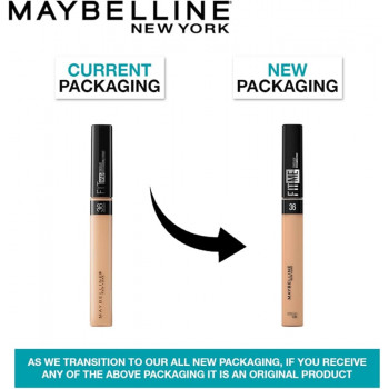 Maybelline New York Fit Me Anti-cernes à couvrance totale, mat et sans pores, ultra-mélangable 6,8 ml