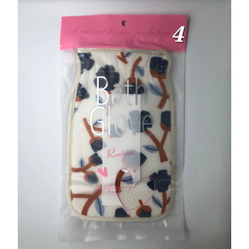 Renhua Gant exfoliant - luffa, keesa, éponge et gant, pour l'exfoliation du corps.