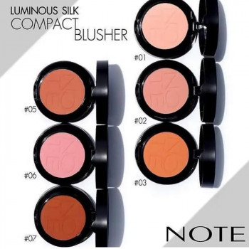 Note Luminous Silk Compact Blusher 01 Pinky Beach