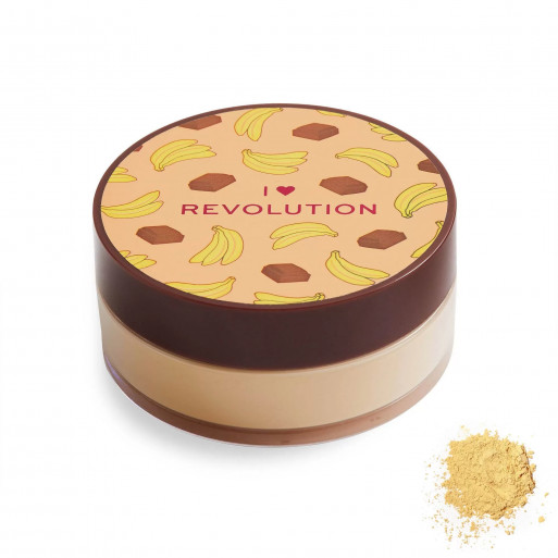 Revolution Makeup I ❤️ Revolution Loose Baking Poudres pour le visage Chocolat Banane 22g Revolution Makeup I ❤️ Revolution Loose Baking Poudres pour le visage Chocolat Banane 22g