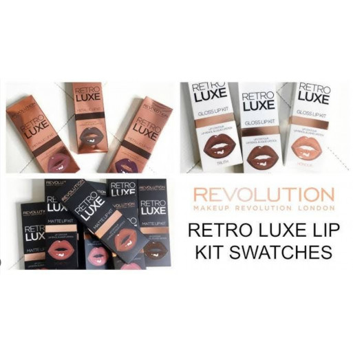 Revolution Retro Luxe Kit de rouge à lèvres mat Revolution Retro Luxe Kit de rouge à lèvres mat