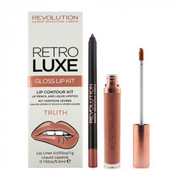 Revolution Retro Luxe Kit de rouge à lèvres mat