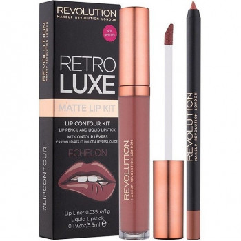 Revolution Retro Luxe Kit de rouge à lèvres mat