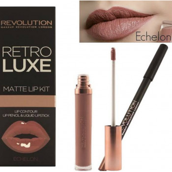 Revolution Retro Luxe Kit de rouge à lèvres mat