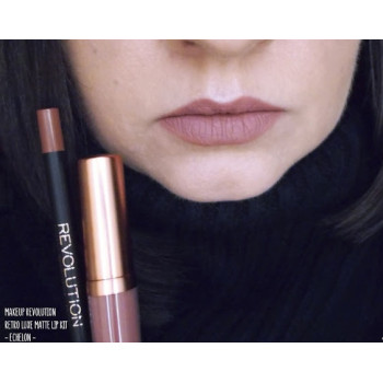 Revolution Retro Luxe Kit de rouge à lèvres mat