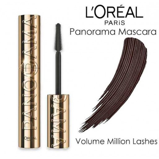 L'ORÉAL MASCARA VOLUME MILLIONS OF LASHES PANORAMA BROWN 9,9ML