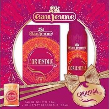 Eau Jeune - Coffret L'Orientale - Eau de Toilette 75 ml - Spray Déodorant 150 ml