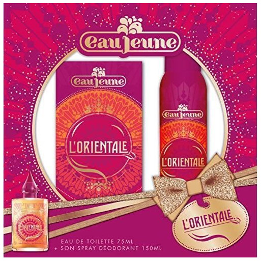 Eau Jeune - Coffret L'Orientale - Eau de Toilette 75 ml - Spray Déodorant 150 ml