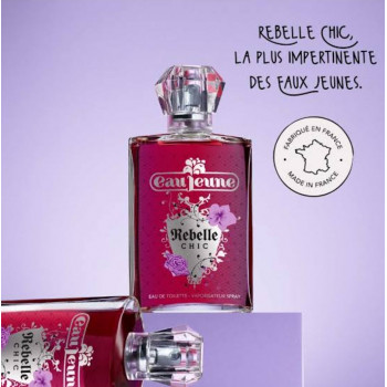 EAU JEUNE Coffret Rebelle Chic, Eau de Toilette 75 ml avec Déodorant 150 ml