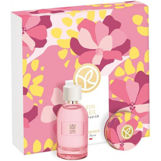 Yves Rocher Coffret Cadeau Plein Soleil avec eau de parfum (30 ml) et parfum solide 13g Yves Rocher Coffret Cadeau Plein Soleil avec eau de parfum (30 ml) et parfum solide 13g