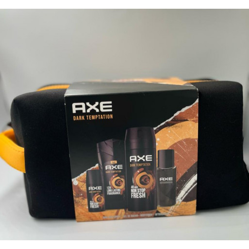 Axe Coffret Cadeau Homme Trousse Dark Temptation 4 Produits Axe Coffret Cadeau Homme Trousse Dark Temptation 4 Produits