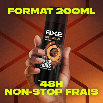 Axe Coffret Cadeau Homme Trousse Dark Temptation 4 Produits