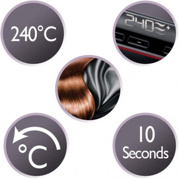 Remington Silk Straightener S9600 lisseur (Rouge)