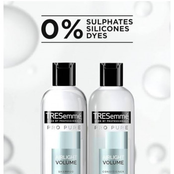 Tresemme Pro Pure Airlight Volume Shampooing Sans Sulfate 380ML