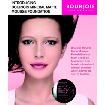 Bourjois Mineral Matte Mousse Foundation Tendre Ivoire 81Tendre Ivoire
