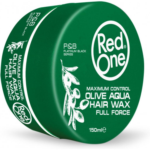 Red One - Green Olive - Cire capillaire Aqua - Force maximale - 150 ml Red One - Green Olive - Cire capillaire Aqua - Force maximale - 150 ml