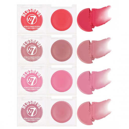 W7 Cosmétiques Blushful Crème à Fard à Joues en Poudre W7 Cosmétiques Blushful Crème à Fard à Joues en Poudre
