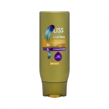 Deliplus Liss Frizz Control Après-Shampooing cheveux indisciplinés à la vitamine E et à la kératine 300 ml