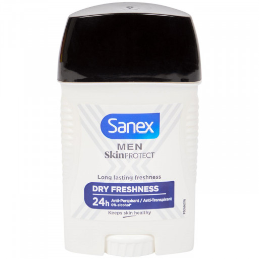 Sanex Men Déodorant Skin Protect Long Lasting Freshness Dry Freshness 50 Ml