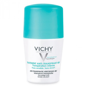 VICHY Traitement Anti-Transpirant Intense 48 H Sans Alcool 50ml