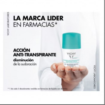 VICHY Traitement Anti-Transpirant Intense 48 H Sans Alcool 50ml