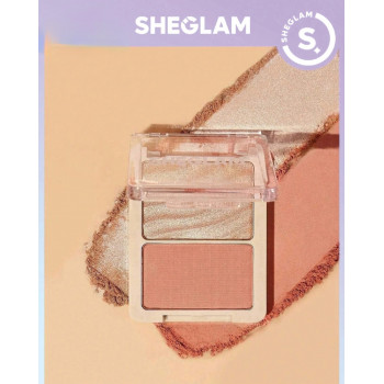 SHEGLAM Glam Highlighter & Blush Duo ( 4,7 g + 4,5 g )