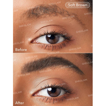 Sheglam Boss Brow Waterproof Pomade - Soft Brown - 3,5  g